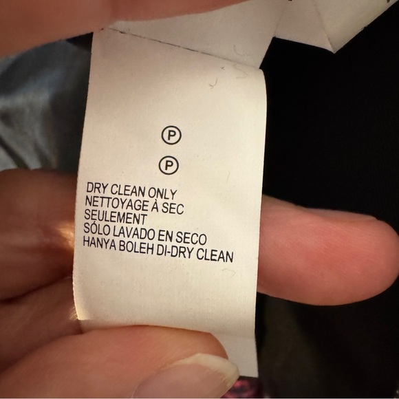 Lucky Brand red and black tweed moto jacket asymmetrical zip closure.‎ Size L - Picture 11 of 16